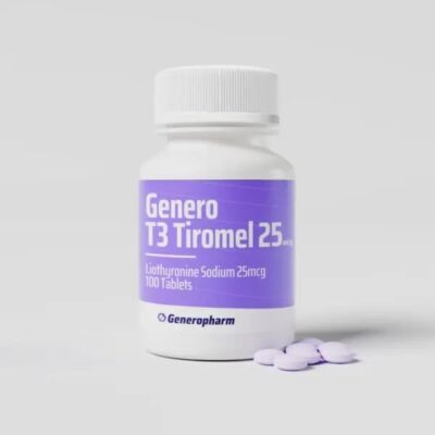 Tiromel_T3-600x600 T3 Thyroid 25mcg Bottle of 100